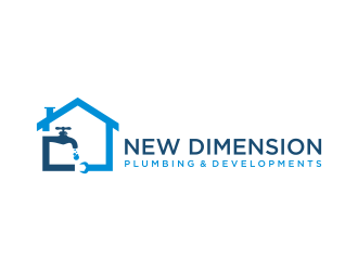 New Dimension Plumbing & Developments logo design by andayani*