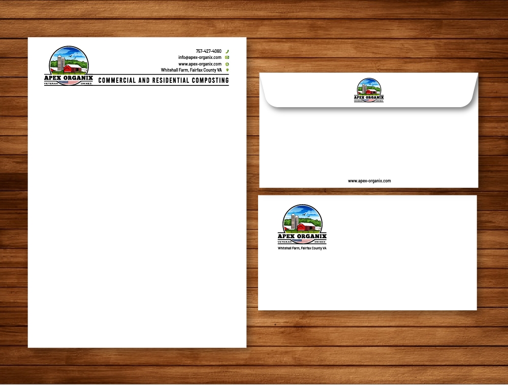 Apex Organix logo design by Niqnish