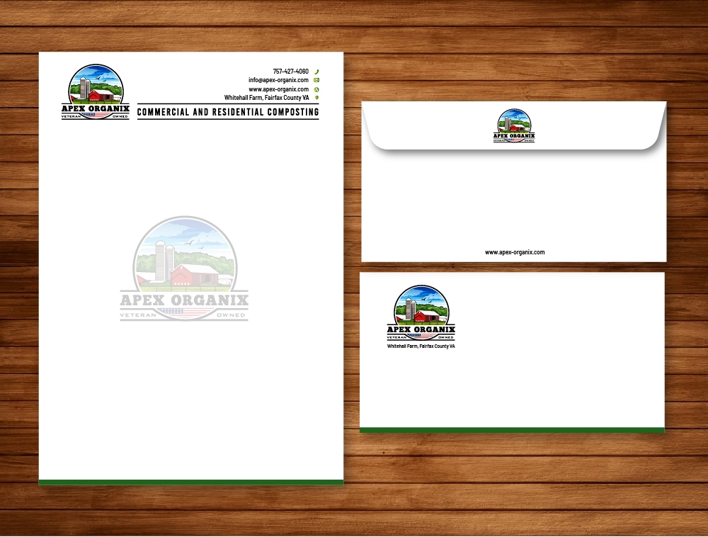 Apex Organix logo design by Niqnish