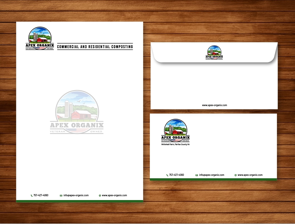 Apex Organix logo design by Niqnish