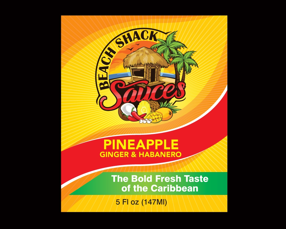 Beach Shack Sauces logo design by Aslam
