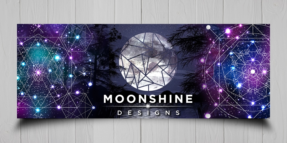 Moonshine Designs logo design by Niqnish