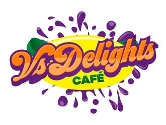 Vs Delights logo design by karjen