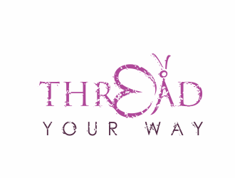 Thread Your Way logo design by up2date