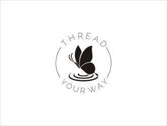 Thread Your Way logo design by bunda_shaquilla