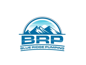 Blue Ridge Pumping logo design by adm3