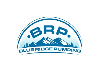 Blue Ridge Pumping logo design by adm3