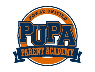 Poway Unified Parent Academy logo design by daywalker