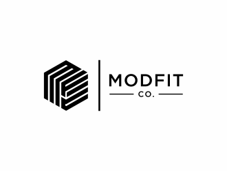 ModFitCo. logo design by christabel