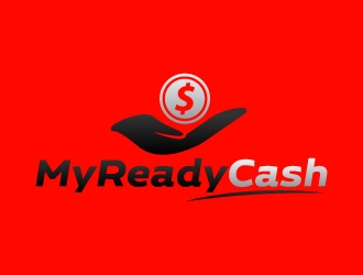 MyReadyCash logo design by karjen