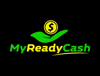 MyReadyCash logo design by karjen