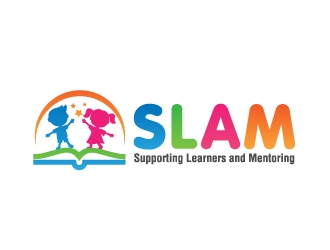 SLAM - Supporting Learners and Mentoring logo design by jaize
