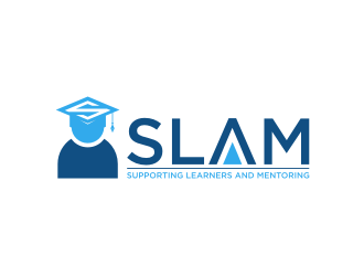 SLAM - Supporting Learners and Mentoring logo design by icha_icha