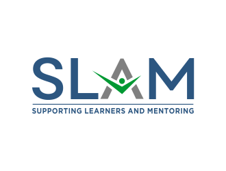 SLAM - Supporting Learners and Mentoring logo design by done