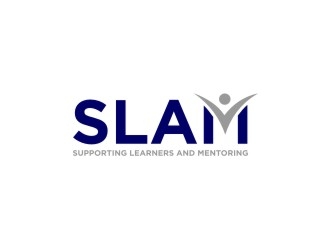 SLAM - Supporting Learners and Mentoring logo design by maspion