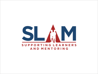 SLAM - Supporting Learners and Mentoring logo design by bunda_shaquilla