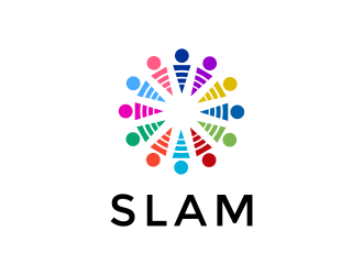 SLAM - Supporting Learners and Mentoring logo design by graphicstar