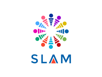 SLAM - Supporting Learners and Mentoring logo design by graphicstar