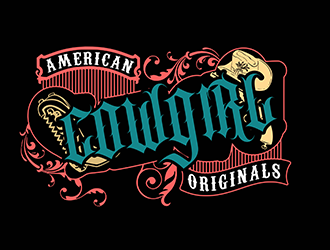 American Cowgirl Originals logo design by 3Dlogos