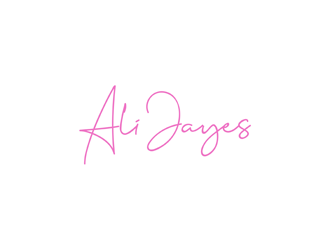 Ali Jayes logo design by alby