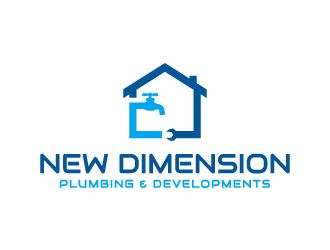 New Dimension Plumbing & Developments logo design by bluespix