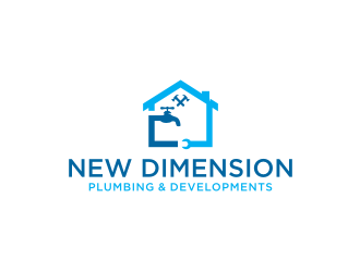 New Dimension Plumbing & Developments logo design by mbamboex