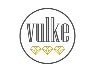 VULKE logo design by dibyo