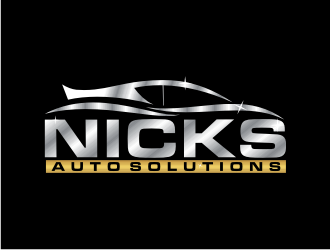 Nicks Auto Solutions logo design by wa_2