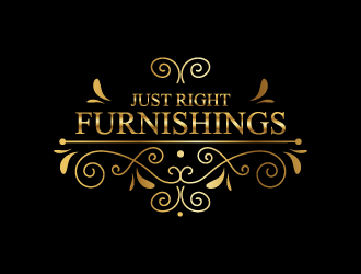 Just Right Furnishings logo design by czars
