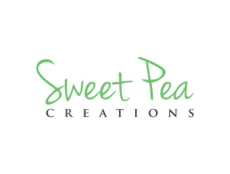 Sweet Pea Creations logo design by pel4ngi
