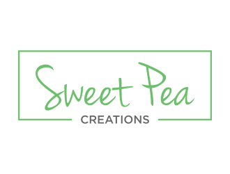 Sweet Pea Creations logo design by pel4ngi