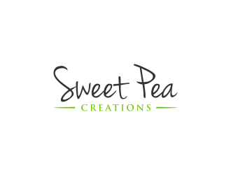 Sweet Pea Creations logo design by scolessi