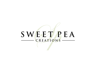 Sweet Pea Creations logo design by haidar