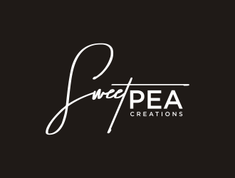 Sweet Pea Creations logo design by christabel