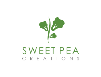 Sweet Pea Creations logo design by RatuCempaka
