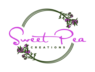 Sweet Pea Creations logo design by jm77788