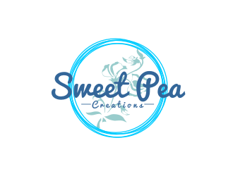 Sweet Pea Creations logo design by protein