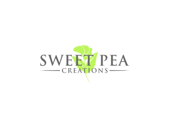 Sweet Pea Creations logo design by johana