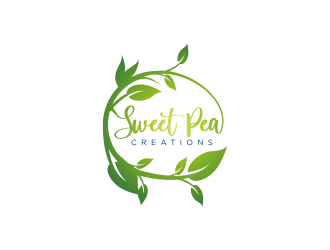 Sweet Pea Creations logo design by Msinur