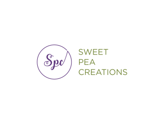 Sweet Pea Creations logo design by funsdesigns