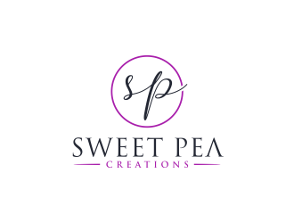 Sweet Pea Creations logo design by Lafayate