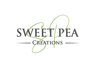Sweet Pea Creations logo design by gateout