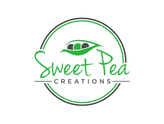 Sweet Pea Creations logo design by puthreeone