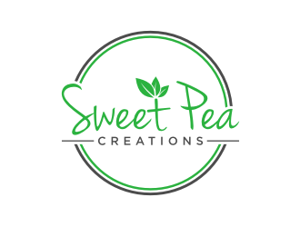 Sweet Pea Creations logo design by puthreeone