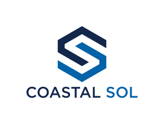 Coastal Sol logo design by p0peye