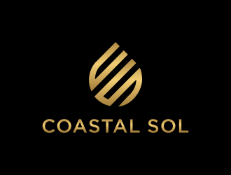 Coastal Sol logo design by christabel