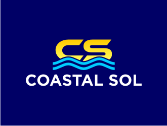 Coastal Sol logo design by GemahRipah
