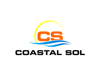 Coastal Sol logo design by GemahRipah