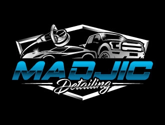 Madjic Detailing logo design by daywalker