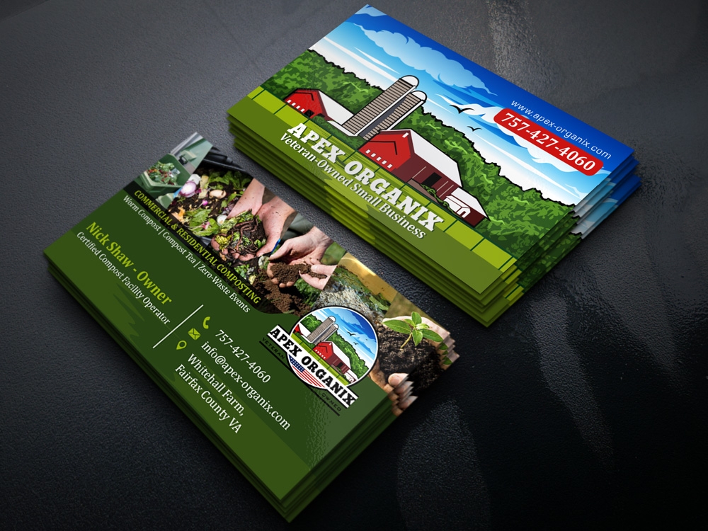 Apex Organix logo design by Gelotine